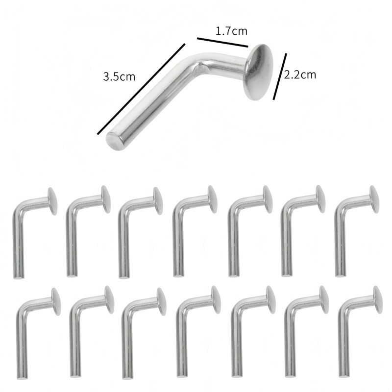 Ai-OUMLEEF Pallet Rack Drop Pin, 100pcs Universal Pallet Rack Drop