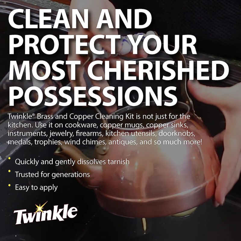 Twinkle Brass And Copper Cleaning Kit