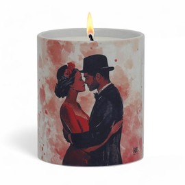 SUBLIMART: Love.ly - Soy Wax Candle 'Embracing Love' (Ocean Rose)
