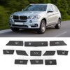 11pcs Car Interior Accessory AC Air Conditioning Button Fits for