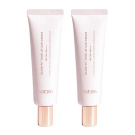 AGE2WENNESS Age to Wenness Glow Fit Tone-Up Sun Cream 50ml (2 packs) / 에이지투웨니스 글로우핏 톤업 선크림 50ml 2개