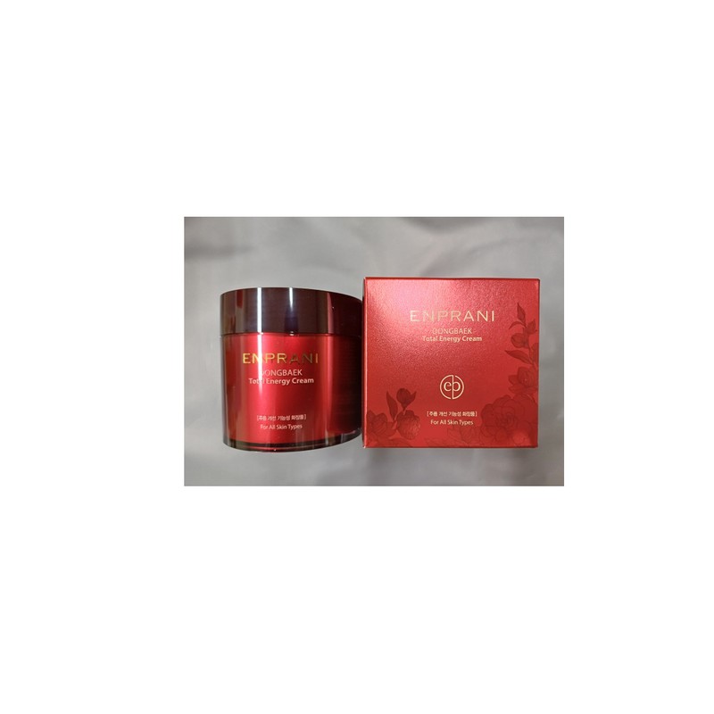 Nrafra 엔프라니 동백 토탈 에너지 크림 200ml 1개 Enprani Camellia