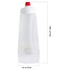 Dough Mixing Bottle, Pancake Shaker, Cupcake Mixer, 1000 ml, White