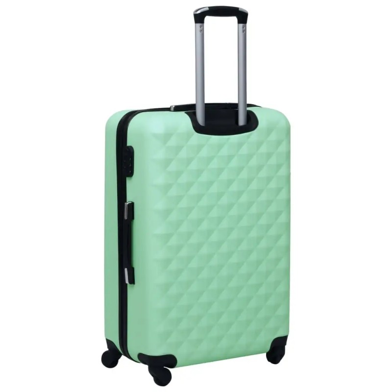 Mint ABS Hardcase Trolley Suitcasecolor: Green Color