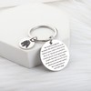 Bear Keychain Bear Lover Gift Inspirational Bear Gift for Animal