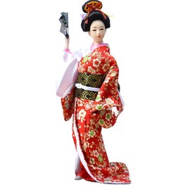 Japanese Doll Japanese Souvenir Foreigners Precent Japanese Kimono Doll Geisha Doll Model Oriental Doll Decoration (D)