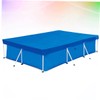 MERRYHAPY Frame Pools Rain Cover Waterproof Tarp Pe Pool Cover