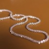 CONGYING Silver Necklaces Bracelet Set For Women, Double Layer Snake