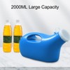 Urine Bottle for Men Elderly 2000ml Long Tube Spill Proof