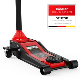 Car Jack 3-ton for car Low Profile Hydraulic Floor-Jack with 2X Rubber Pads for Heavy-Duty Lifting SUV Car