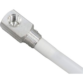 7-0948 Fuel Withdrawal Depth Standard Universal Boat Gas Tank Tube,Adjustable Length Rigid Polyethylene Fuel Tube With Strainer (12 inch)