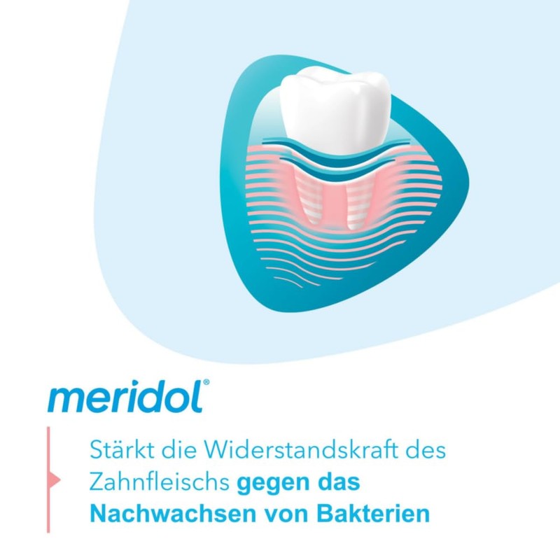 meridol Toothpaste 3 x 75 ml - Toothpaste Fights Gum