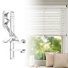 12 Pcs Valance Clips for Blinds, 1-7/8 Inch Hidden Channel