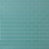 Giorbello Glass Subway Tile, 3x6, Teal