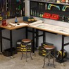 48” Adjustable Work Bench, Heavy Duty Work Table with Power