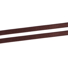 YYCRAFT 3/8 Inch 10mm Bra Strap Elastic Band Trim Elastic Ribbon Craft Sewing(20 Yards,Chocolate Brown)