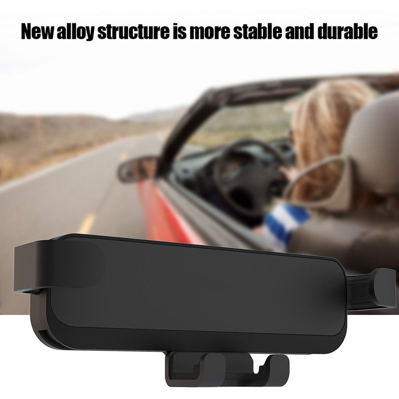 Gravity linkage Telescopic Bracket Car Mount Holder Mobile Phone Holder