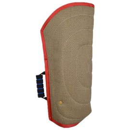 Morezi Dog Bite Sleeve Training Protection, Heavy Duty Jute Durable, Fit Pit Bull German Shepherd Mastiff, Puppy Small Dogs Training Biting Tugging Toy - Red