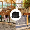 Floor Flange 2x2 Mounting Bracket Square Fence Pole Flange Base