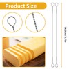 10PCS Cheese Slicer Wires, 5.7 Inches Cheese Cutter Wires Cheeses