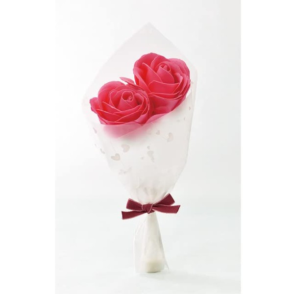 Poppy Nagoya SBL-151 Artificial Soap Flower Bouquet Gift Soap Flower Rose Pink