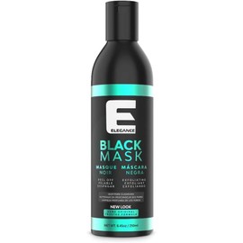 E Elegance Mascarilla Peel Off Elegance, 8.45 Oz, Mascarilla Facial Negra Con Carbón, Mascarilla Facial Que Elimina Puntos Negros, Elimina Impurezas Y Restaura Tu Piel