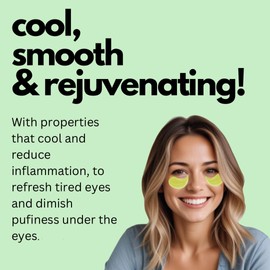 Under Eye Mask - Reduce Dark Circles, Puffiness, Wrinkles, Undereye Bags - Skincare Eye Patch Treatment Masks for Beauty & Personal Care (60pcs, Seaweed)