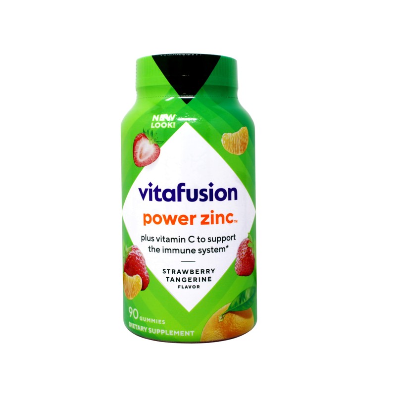 Vitafusion Power Zinc Gummy Vitamin 2 Bottle (180 ct Totally.)