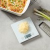 Taylor Compact Glass Kitchen Food Scale, 11 lb Capacity Digital