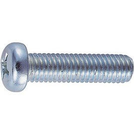 TRUSCO(トラスコ) ナベ頭小ネジ ユニクロ 全ネジ サイズM4×30 120本入 B010430