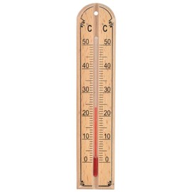 Indoor Thermometer for Hanging Wood