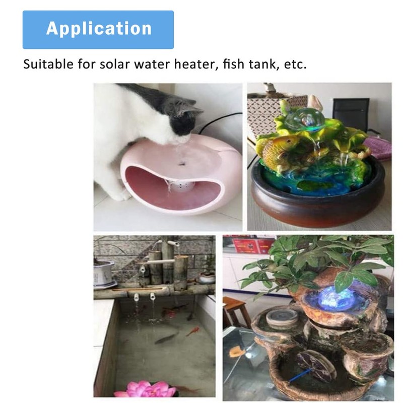 Mini 12V, -40℃ ~100℃ Hot 650L/H Low Noise DC Brushless