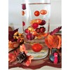 'Floating' Pumpkins, Gems & Pearls - Fall, Thanksgiving - Vase