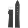 16mm Watch Band Genuine Leather Lizard Grain Black Quick Release