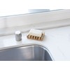 Bamboo Naturals Bar Soap Dish for Sink or Shower, Odor