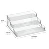 InterDesign 2 Spice Rack Linus Stadium, Clear