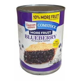 Duncan Hines Comstock More Fruit Blueberry Pie Filling or Topping 21 oz
