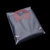 Clear Resealable Cellophane Plastic Bags Self Adhesive for Packaging Shirts,