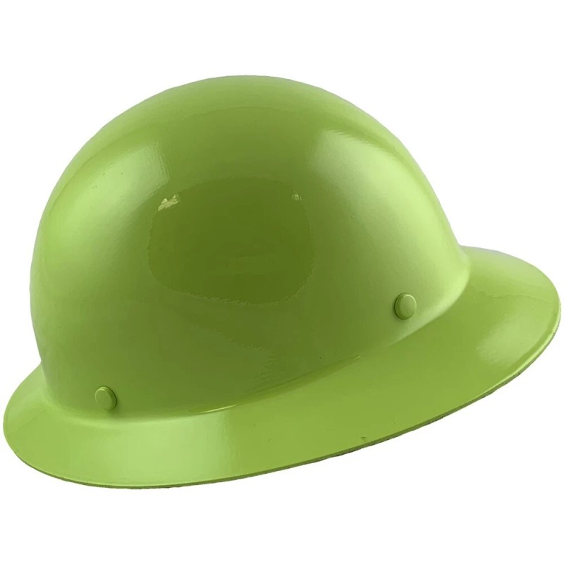 MSA Skullgard Full Brim Hard Hat With Ratchet Suspension -