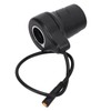 Electric Throttle, Left Hand 22.2mm Throttle Grips for e-Bike Mid