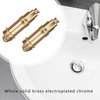 Replacement Stud for Drain Pipe, Pop-Up Drain Valve, Brass Screws,