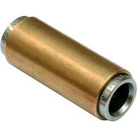 Brass Straight Connectors Metric Push-in Air Braking 6MM Pack Qty 5