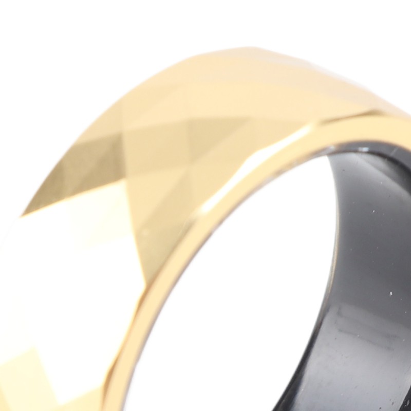 Smart Ring Aluminum Alloy Pedometer Sleep Temperature Tracking Lightweight Smart