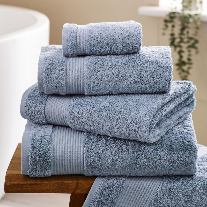 NEXT Home - 100% Egyptian Cotton Guest Towel Blue Slate