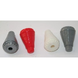 For Lionel LIONEL STERLING PLASTIC 6407 SET OF 4 MERCURY CAPSULE SILVER RED WHITE  GRAY