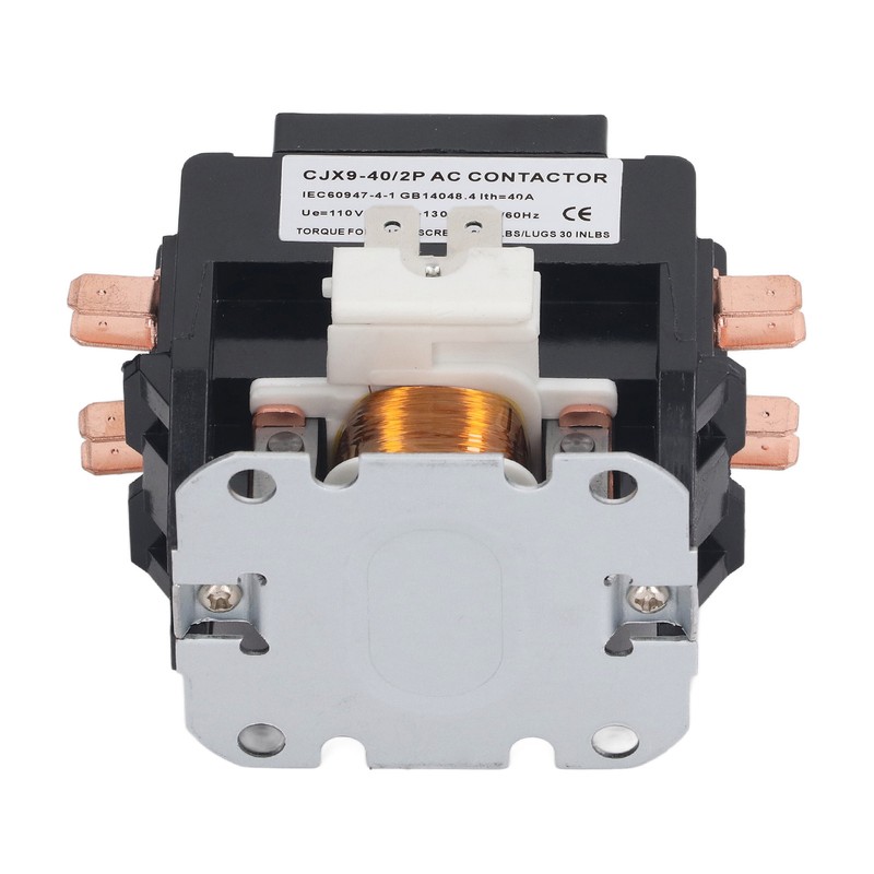 Air Conditioner AC Contactor 40A 2P Replacement with Silver Alloy