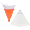 XYwax 100 Pcs Funnel Filter Paper Funnel Paint Strainer, 1