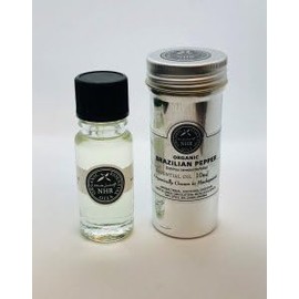 Organic Brazilian Pink Pepper Essential Oil (Schinus terebinthifolia) (50ml) by NHR Organic Oils