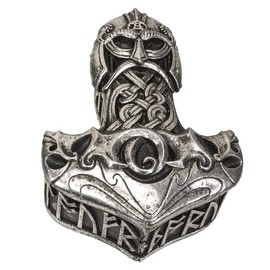 Thor's Hammer Trinket Silver Storage Decorative