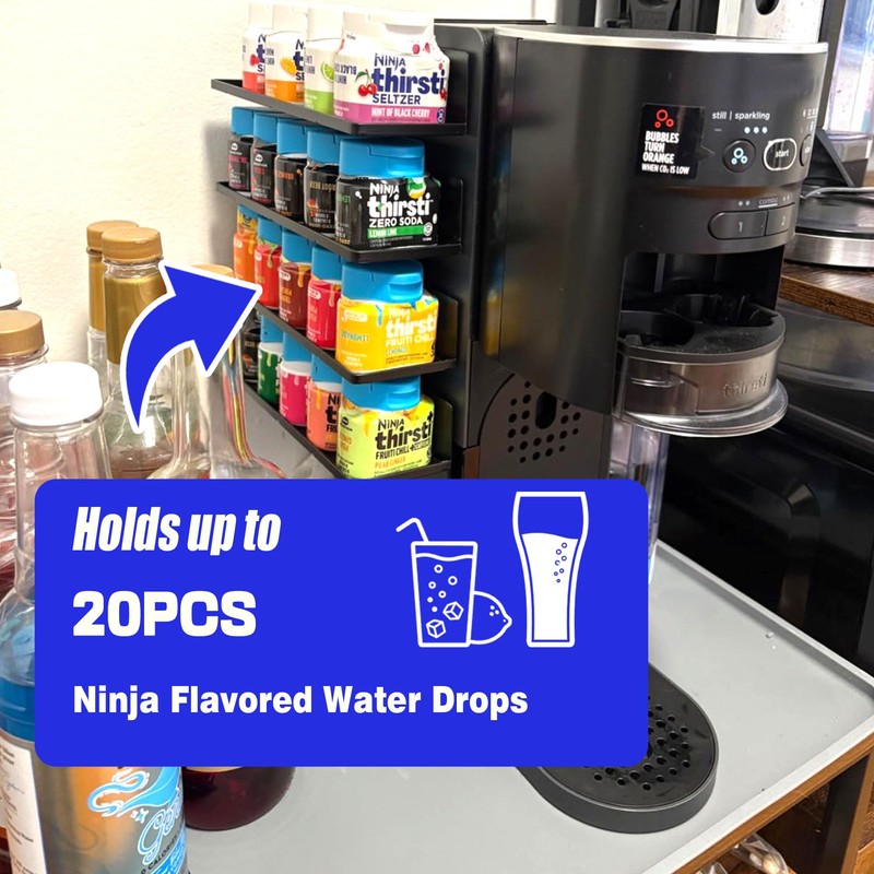 xcivi Flavor Storage Holder Compatible With Ninja Thirsti Drink System